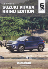 Vitara Rhino Edition leaflet, 2 pages, #80823, 9/2023, Dutch language