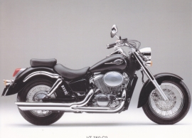 Honda VT 750 C2 postcard, 18 x 13 cm, no text on reverse, about 1994