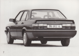 Audi 90 quattro 4-Door Sedan, press photo, Germany, 1985, # 7