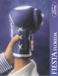 Fiesta Florida brochure, 4 pages, c1987, Dutch language (Belgium)