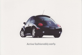 New Beetle Turbo, rack card Hotstamp, 1999, USA