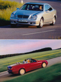 Mercedes-Benz CLK 430 Coupe & Cabriolet, press photo, Germany, 9/1999, IAA