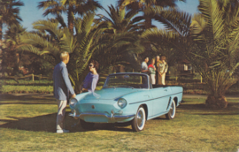 Floride Convertible, standard size postcard, US market, approx. 1961