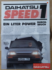 x Program newspapertype fold-out, 6 pages, 1987, A3-size, German language