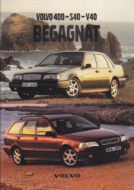 400/S40/V40 used cars brochure, 16 pages, 1998, Swedish language