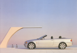 3-Series Convertible, A6-size postcard, Boomerang Media freecard, UK