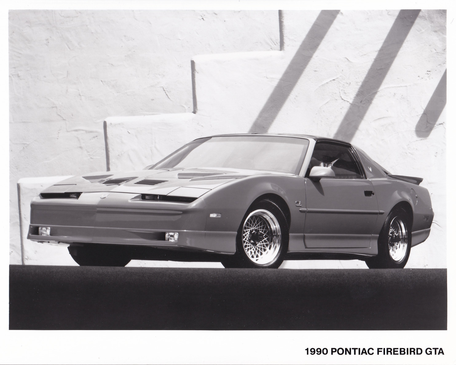 Pontiac Firebird GTA - large press photo - USA - 1990