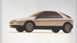 Pininfarina 'Hit' concept car press brochure, 22 + 8 pages, 1988, Italian language + insert (E/F)