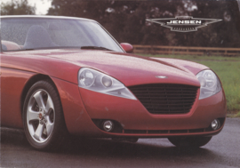 Jensen S-V8 Convertible brochure, 4 pages, 1999, English language