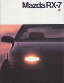 RX-7  brochure, 24 pages, 04/1988, Dutch language