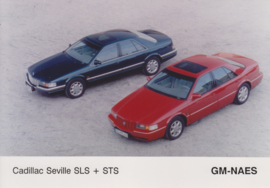 Cadillac Seville SLS & STS - press photo, Europe [German] - c1997