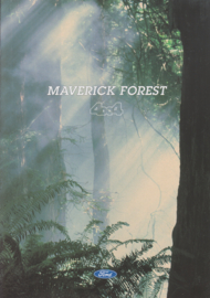Maverick Forest 4x4 folder, 4 pages (A4), 1994, Dutch language