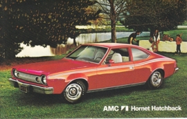 Hornet Sportabout, US postcard, standard size, 1974