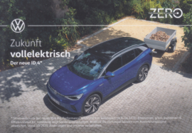 ID.4 SUV postcard, DIN A6-size, German language, 10/2020