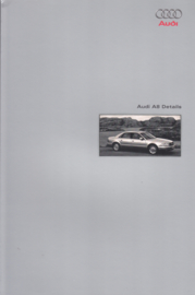 A8 Sedan double brochure, 56 + 46 pages + cover, 11/1998, German language