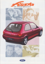 Fiesta brochure, 44 pages, size A4, 08/1995, Dutch language