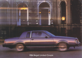 Regal Limited Coupe, US postcard, larger size, 1984