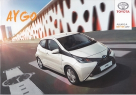 Aygo brochure, 44 pages, 07/2014, Dutch language