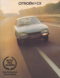 CX brochure, 18 pages, 08/1975, German language