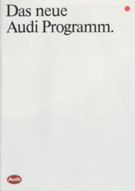 Program 1985 brochure,  20 pages, 3/1985, German language