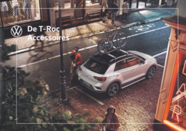 T-Roc accessories brochure, A4-size, 4 pages, 2020, Dutch language