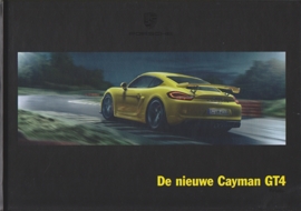 Cayman GT4 brochure, 68 pages, 02/2015, hard covers, Dutch