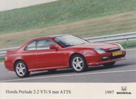 Honda Prelude 2.2 VTi S with ATTS, press photo, Dutch, 1997