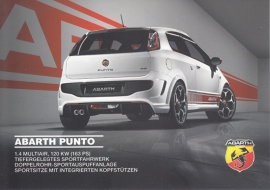 Punto 1.4 MultiAir, DIN A-6 size, German language, about 2013