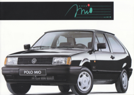 Polo Mio brochure, A4-size, 4 pages, Dutch language, 10/1992