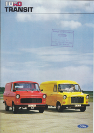 Transit Van brochure, 20 pages, 09/1975, Dutch language (Belgium)