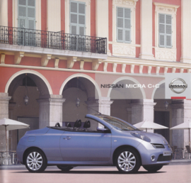 Micra C + C brochure, 6 pages, 07/2005, Dutch language