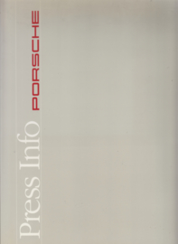 Porsche 1994 Press Kit Brussels, press sheets & slides, D'Ieteren issued, Dutch