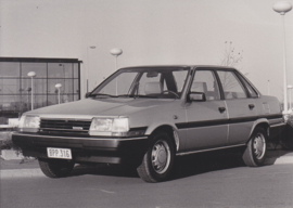 Toyota Carina II 1600, press photo, Belgium, 1/1984