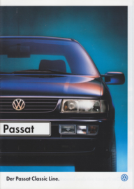 Passat/Passat Variant Classic Line brochure, 16 pages,  A4-size, German language, 5/1996