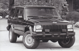 Jeep Cherokee Limited, press photo, Dutch, 1988