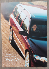 V70 large introduction folder, 6 pages, 2000, Swedish language