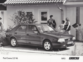 Fiat Croma 2.5 V6, press photo, Germany, 9/1993