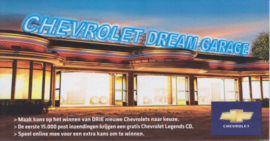 Dream Garage brochure, 8 pages, 1/3rd A4-size, 12/2007, Dutch language