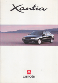 Xantia brochure, 12 pages, 02/1993, French language