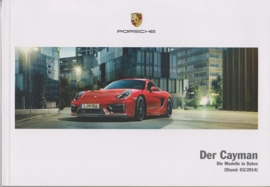 Cayman/Cayman S pricelist, 98 pages, 03/2014, German