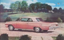 Skylark 2-Door Sport Coupe, US postcard, standard size, 1963