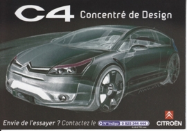C4, Cart'Com freecard, A6-size, 2005, French language