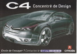 C4, Cart'Com freecard, A6-size, 2005, French language