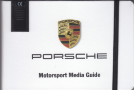 Porsche Motorsport 2015, memory stick with pictures & small booklet, factory-issued,  German/English