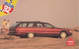 Caprice Station Wagon,  US postcard, standard size, 1992