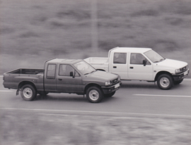 Opel Campo 4x4 Pick-up models, press photo, Germany, 09/1991