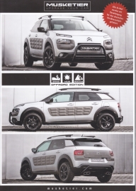 C4 Cactus Cross by Musketier brochure, 2 pages, 2016, German language