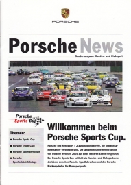 News special with 911 Sports Cup, 16 pages, 11/06, German language