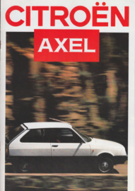 Axel brochure, 8 pages, 08/1986, Dutch language