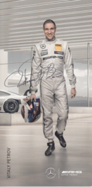 Vitaly Petrov - DTM 2014 - auto gram postcard, German